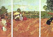 Edouard Vuillard Tuileries oil painting